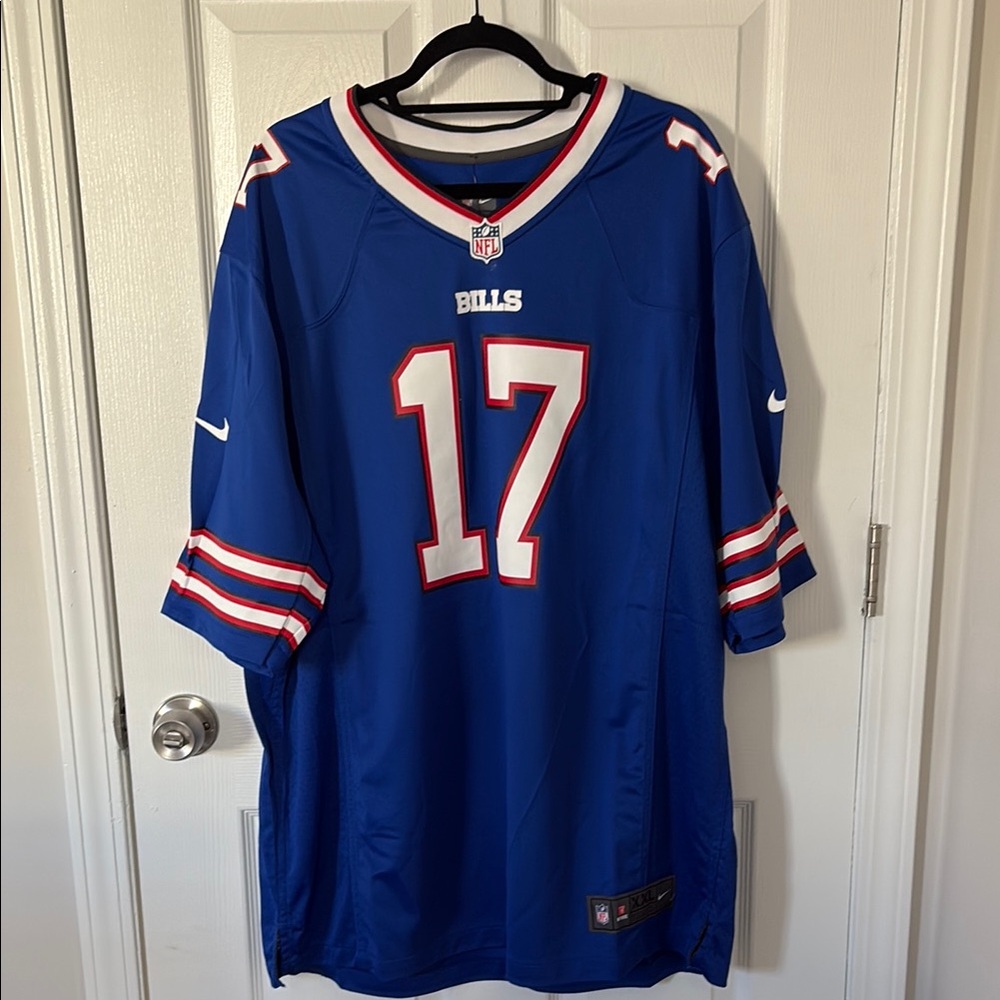 NFL Blue Jersey with Number 17